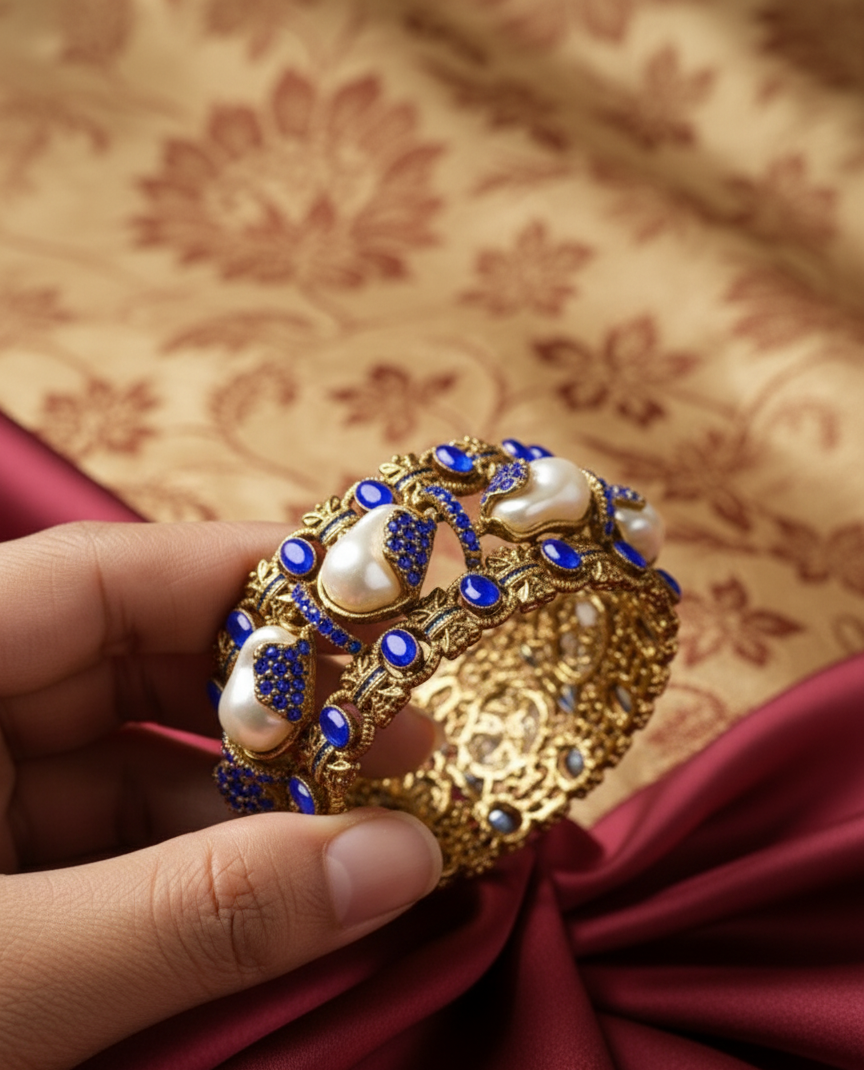 Blue Turk Bangle