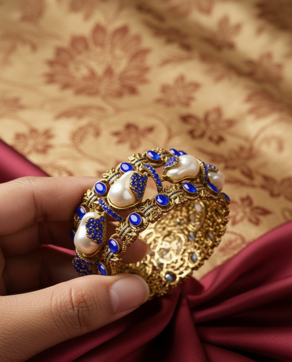 Blue Turk Bangle