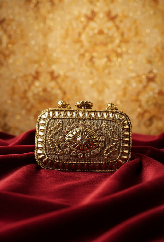 VINTAGE HAND CLUTCH